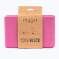 Joga blok Myga Foam Block pink 4