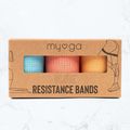 Odporové pásy Myga Glute Resistance 3 pack multicolor 5