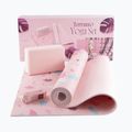 Súprava na jogu Myga Terrazzo Yoga Set mat + block + strap purple 11