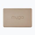 Jógový blok Myga Foam Block hnedý