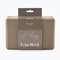 Jógový blok Myga Foam Block hnedý 3