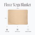 Deka na jogu Myga Fleece sand 10