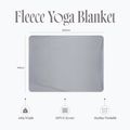 Deka na jogu Myga Fleece stone 9