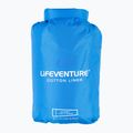 Lifeventure Bavlnená vložka do spacieho vaku Múmia modrá 5