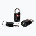 Zámky Lifeventure TSA Mini Padlocks 2 balenia čierne 2