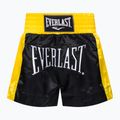EVERLAST Muay Thai tréningové šortky čierno-zlaté EM6