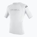 Pánske plavecké tričko O'Neill Basic Skins Rash Guard white