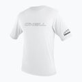 Pánske plavecké tričko O'Neill Basic Skins Sun Shirt white