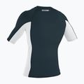 Pánske plavecké tričko  O'Neill Premium Skins Rash Guard slate/white/slate 2