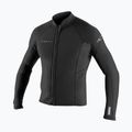 Pánska neoprenová bunda O'Neill Reactor-2 1.5 mm Front Zip čierna/čierna