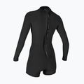 Dámsky plavecký neoprén O'Neill Bahia 2/1 mm Back Zip Spring black/black/black 2