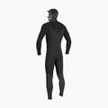 Pánsky plavecký neoprén  O'Neill Hyperfreak 4/3+ mm Chest Zip with Hood black/black 2