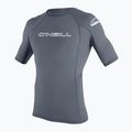 Pánske plavecké tričko O'Neill Basic Skins Rash Guard sivé 3341