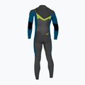 Detský neoprén O'Neill Ninja 4/3 Chest Zip Full black/ ultrablue/ dayglo 2