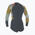 Dámske krátke nohavice O'Neill Bahia 2/1 Front Zip L/S Spring tradewinds / jasmine neoprene foam 2