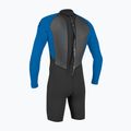 Detský plavecký neoprén O'Neill Youth Reactor-2 2mm Back Zip LS Spring black/ocean 2