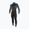 Detský plavecký neoprén O'Neill Epic 3/2 Back Zip Full black/graphite/bali blue/deep sea