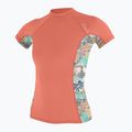 Dámske plavecké tričko O'Neill Side Print Rash Guard orange 5405S