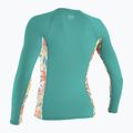 Dámske plavecké nohavice s dlhým rukávom O'Neill Side Print Rash Guard canton/dalia 2