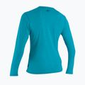 Dámske plavecké tričko longsleeve O'Neill Trvlr Hybrid Sun Shirt turquoise 2