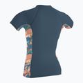 Dámske plavecké tričko O'Neill Side Print Rash Guard black/mikah floral 2