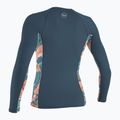Dámske plavecké nohavice s dlhým rukávom O'Neill Side Print Rash Guard copen blue/painted tropics 2