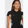 Dámsky plavecký neoprén O'Neill Bahia 2/1 mm Front Zip Spring black/ micah floral/ black 3