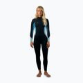 Dámsky plavecký neoprén O'Neill Bahia 3/2 Back Zip Full IQ5 black/surf abstract/chambray blue 3