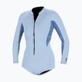 Dámsky plavecký neoprén O'Neill Bahia 2/1 mm Front Zip Short Spring chambray blue/surf abstract