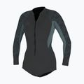 Dámsky plavecký neoprén O'Neill Bahia 2/1 mm Front Zip Short Spring tempered steel/shade