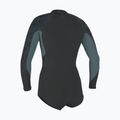 Dámsky plavecký neoprén O'Neill Bahia 2/1 mm Front Zip Short Spring tempered steel/shade 2