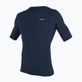 Pánske plavecké tričko O'Neill Basic Skins Rash Guard SS navy
