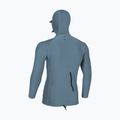 Pánske plavecké tričko longsleeve O'Neill Hyperfreak Skins Rash Guard Hooded blue fusion/blue fusion 2