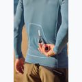 Pánske plavecké tričko longsleeve O'Neill Hyperfreak Skins Rash Guard Hooded blue fusion/blue fusion 9