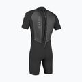 Pánsky plavecký neoprén O'Neill Reactor-2 2mm Back Zip SS Spring HJ5 black/black 2