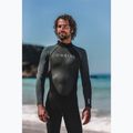 Pánsky plavecký neoprén  O'Neill Reactor-2 3/2 mm Back Zip Full black/graphite 4