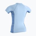 Dámske plavecké tričko O'Neill Hyperfreak Skins Rash Guard chambray blue/surf abstract 2