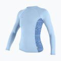 Tričko na plávanie longsleeve O'Neill Hyperfreak Skins Rash Guard chambray blue/surf abstract