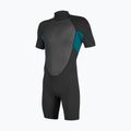 Detský plavecký neoprén O'Neill Youth Reactor-2 2mm Back Zip SS Spring black/tide pool