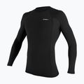Pánske plavecké tričko longsleeve O'Neill Basic Skins Rash Guard LS black