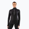 Dámska termoakčná mikina Surfanic Cozy Zip Neck black