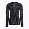 Dámske termoprádlo Surfanic Cozy Limited Edition Crew Neck s dlhým rukávom black zebra 5