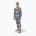 Pánske termoprádlo s dlhým rukávom Surfanic Bodyfit Limited Edition Crew Neck white out print 2
