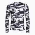 Pánske termoprádlo s dlhým rukávom Surfanic Bodyfit Limited Edition Crew Neck white out print 4