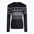 Dámska termoakčná mikina Surfanic Cozy Limited Edition Crew Neck black fairisle 4