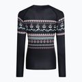 Dámska termoakčná mikina Surfanic Cozy Limited Edition Crew Neck black fairisle 5