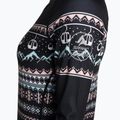 Dámska termoakčná mikina Surfanic Cozy Limited Edition Crew Neck black fairisle 7
