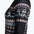 Dámske termoprádlo s dlhým rukávom Surfanic Cozy Limited Edition Crew Neck black fairisle 7