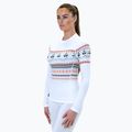 Dámska termoakčná mikina Surfanic Cozy Limited Edition Crew Neck white fairisle