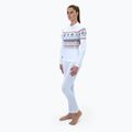 Dámska termoakčná mikina Surfanic Cozy Limited Edition Crew Neck white fairisle 2